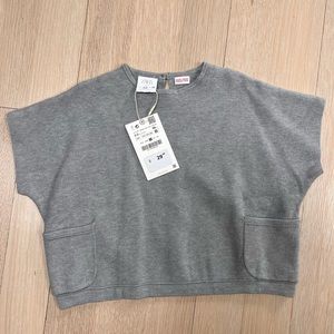 Kids gray Zara top